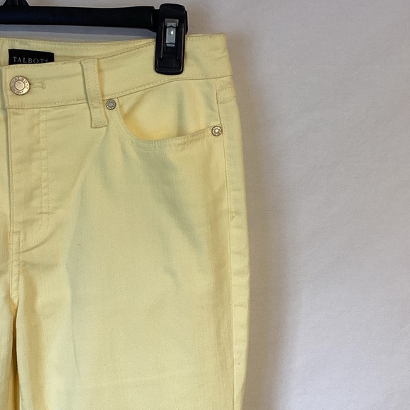 Talbots Women's Light Slim Ankle Jeans Size 4 - Picture 5 of 12